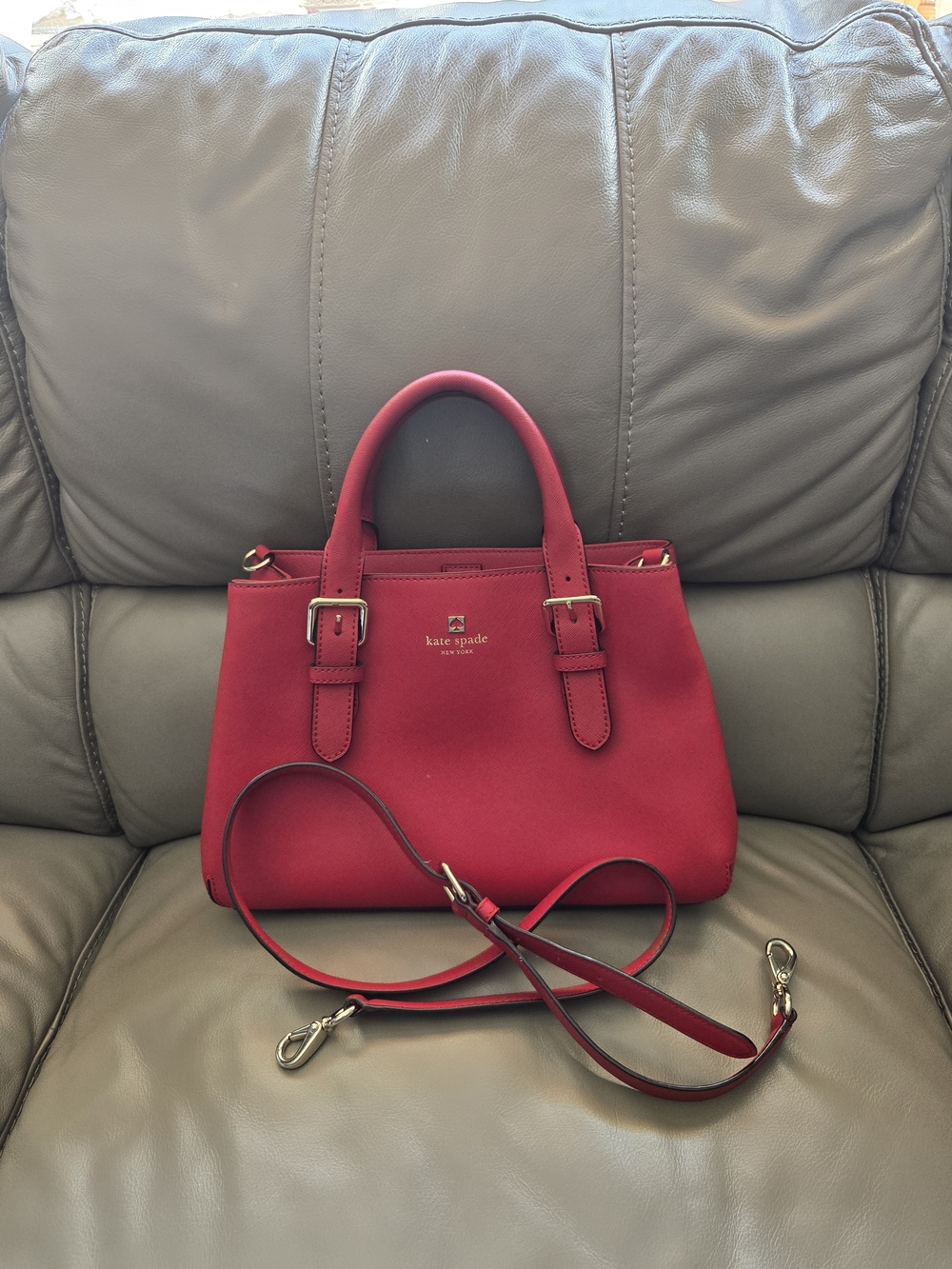 Kate Spade New York Cove Street Provence Satchel - Pillbox Red NWT